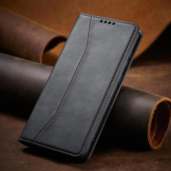 Magnet Fancy Case etui do Samsung Galaxy A13 5G pokrowiec portfel na karty kartę podstawka czarny