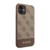 Etui Guess 4G Stripe Collection na iPhone 11 / Xr - brązowe