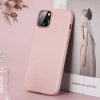 Dux Ducis Grit skórzane etui do iPhone 14 elegancki pokrowiec ze sztucznej skóry (kompatybilne z MagSafe) różowy