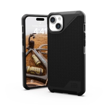Etui UAG Metropolis LT MagSafe do iPhone 15 Plus - czarny kevlar
