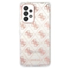 Etui Guess 4G Glitter na Samsung Galaxy A53 5G - różowe