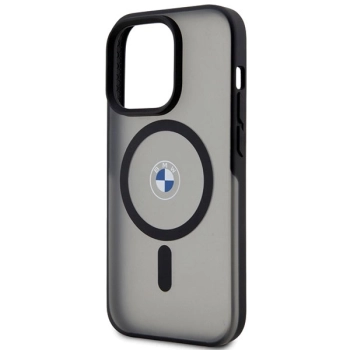 Etui BMW Signature MagSafe na iPhone 14 Pro Max - czarne