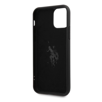 Etui U.S. Polo Assn. Silicone Collection na iPhone 11 Pro - czarne