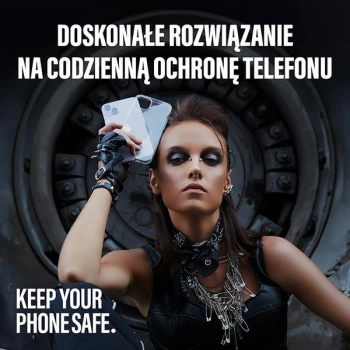 Etui SAFE by PanzerGlass z TPU z recyklingu na iPhone 15 Plus - przezroczyste