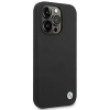 Etui BMW Silicone Metal Logo na iPhone 14 Pro - czarne