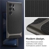 Etui Spigen Neo Hybrid na Samsung Galaxy S23 Ultra - metaliczny szary
