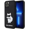 Etui Karl Lagerfeld Rubber Choupette 3D na iPhone 14 Plus - czarne
