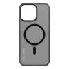 Etui Decoded Transparent Grip Case z MagSafe do iPhone 15 Pro - szaro-czarne