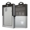 Etui Mercedes Silver Stars Pattern na iPhone 13 - białe