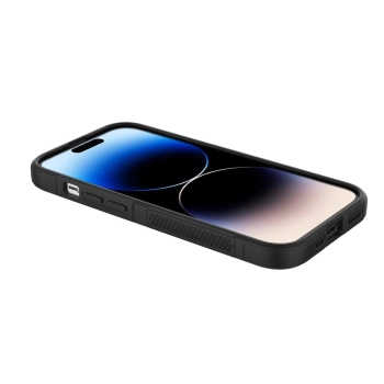 Magic Shield Case etui do iPhone 14 Pro elastyczny pancerny pokrowiec burgundowy