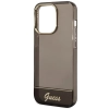 Etui Guess Translucent na iPhone 14 Pro Max - czarne