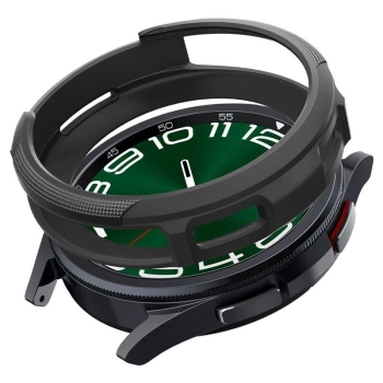 Etui Spigen Liquid Air na Samsung Galaxy Watch 6 Classic (47 mm) - czarny mat