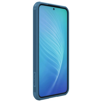 Nillkin CamShield Pro Case pancerne etui pokrowiec osłona na aparat kamerę Samsung Galaxy S22+ (S22 Plus) niebieski