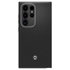 Etui Spigen Enzo Aramid na Samsung Galaxy S24 Ultra - czarny mat