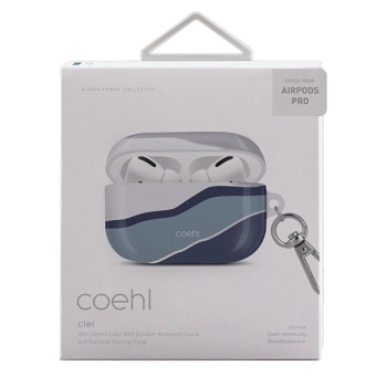 Etui Uniq Coehl Ciel na AirPods Pro - niebieskie