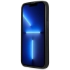 Etui Guess Saffiano Triangle Logo na iPhone 14 Pro Max - czarne