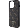 Etui Guess 4G Triangle Metal Logo na iPhone 15 Pro Max - czarne