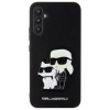 Etui Karl Lagerfeld Saffiano Karl&Choupette na Samsung Galaxy A54 5G - czarne