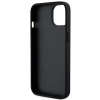 Etui Karl Lagerfeld Saffiano Monogram Choupette na iPhone 14 - czarne