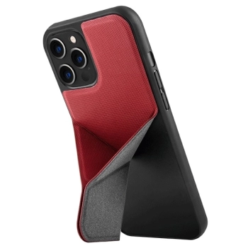 Etui UNIQ Transforma na iPhone 12 Pro Max - czerwone