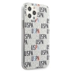 Etui U.S. Polo Assn. Logo Mania Collection na iPhone 12 Pro Max - białe