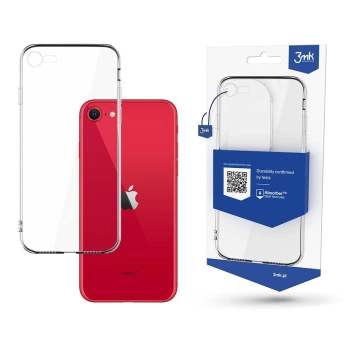 Etui 3mk Clear Case na iPhone SE 2020 / SE 2022 - przezroczyste