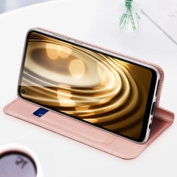 DUX DUCIS Skin Pro kabura etui pokrowiec z klapką Huawei P40 Lite E czarny