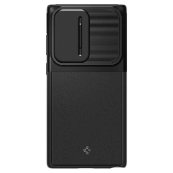 Etui Spigen Optik Armor na Samsung Galaxy S22 Ultra - czarne