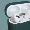 Etui do AirPods 3 silikonowy miękki pokrowiec na słuchawki + brelok karabińczyk zawieszka czarny (case D)