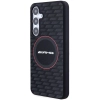 Etui AMG Silicone Carbon Pattern MagSafe na Samsung Galaxy S24+ - czarne