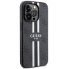 Etui Guess 4G Printed Stripes MagSafe na iPhone 14 Pro - czarne