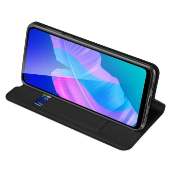 DUX DUCIS Skin Pro kabura etui pokrowiec z klapką Huawei P40 Lite E czarny