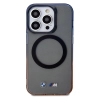 Etui BMW Gradient Bumper MagSafe na iPhone 15 Pro - szare