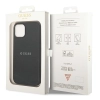 Etui Guess Saffiano Strap na iPhone 14 Plus - czarne