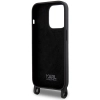 Etui Karl Lagerfeld Crossbody Silicone Ikonik do iPhone 15 Pro - czarne