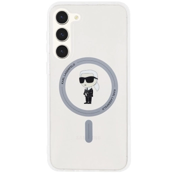 Etui Karl Lagerfeld IML Ikonik MagSafe na Samsung Galaxy S24+ - przezroczyste