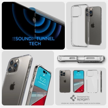 Etui Spigen Ultra Hybrid na iPhone 14 Pro Max - matowo-przezroczyste