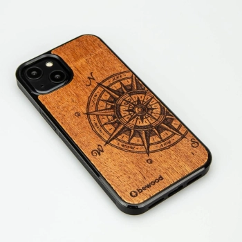Etui drewniane na iPhone 13 Bewood Traveler Merbau