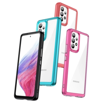 Outer Space Case etui Samsung Galaxy A53 5G pokrowiec z elastyczną ramką czarne