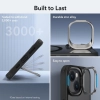 Etui ESR Classic Kickstand Halolock z MagSafe na iPhone 15 - przezroczysto-czarne