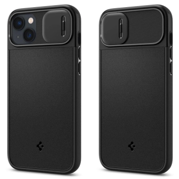 Etui Spigen Optik Armor Mag z MagSafe na iPhone 14 Plus - czarne