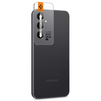 Osłona aparatu Spigen Glas.tR EZ Fit Optik Camera Protector na Samsung Galaxy S23 FE - czarna 2 szt.