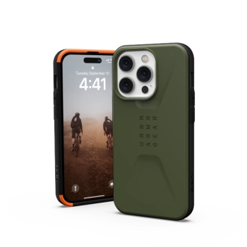 Etui UAG Civilian do iPhone 14 Pro - zielone
