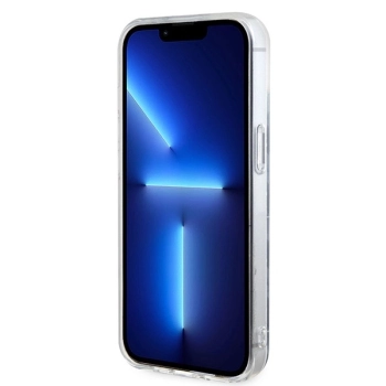 Etui Karl Lagerfeld Monogram Choupette na iPhone 15 - przezroczyste
