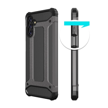 Hybrid Armor pancerne hybrydowe etui pokrowiec Samsung Galaxy A13 5G czarny