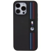 Etui BMW Tricolor M Collection na iPhone 15 Pro - czarne