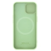 Silikonowe etui Nillkin CamShield Silky Silicone Case do iPhone 15 z osłoną na aparat - miętowe