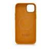 Etui Decoded Silicone Case silikonowe z MagSafe do iPhone 14 Plus - pomarańczowe