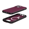 Etui UAG Civilian MagSafe do iPhone 15 Pro Max - purpurowe