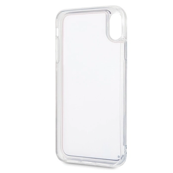 Etui Guess California Glow in the dark na iPhone Xs Max - czerwone